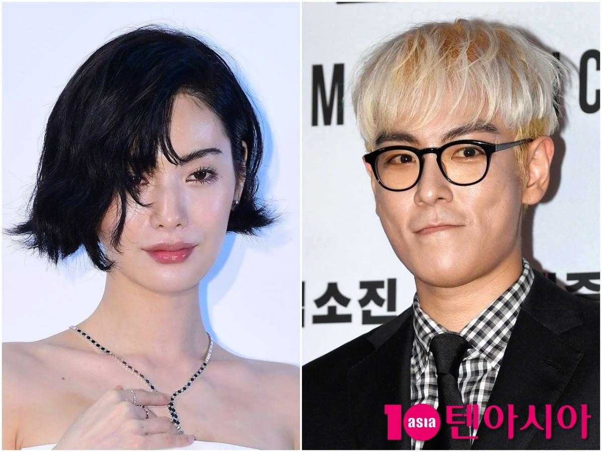 그룹 애프터스쿨 출신 나나와 빅뱅 출신 탑이 열애를 공식적으로 인정했다./사진=텐아시아DB
