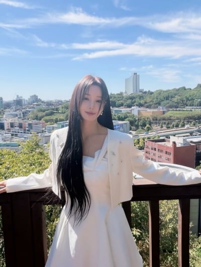 '42세' 남규리, '삼겹살송' 부르더니 한돈 공로패까지…제대로 '성덕' 됐네