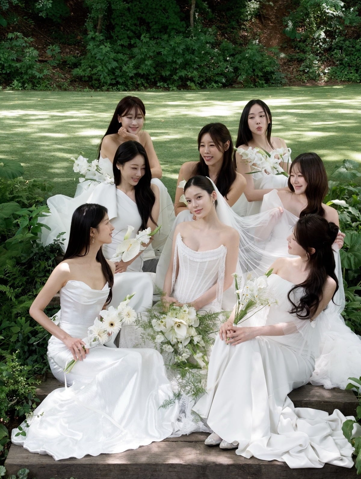 나인뮤지스 출신 조가빈의 웨딩화보. / 사진=조가빈 SNS