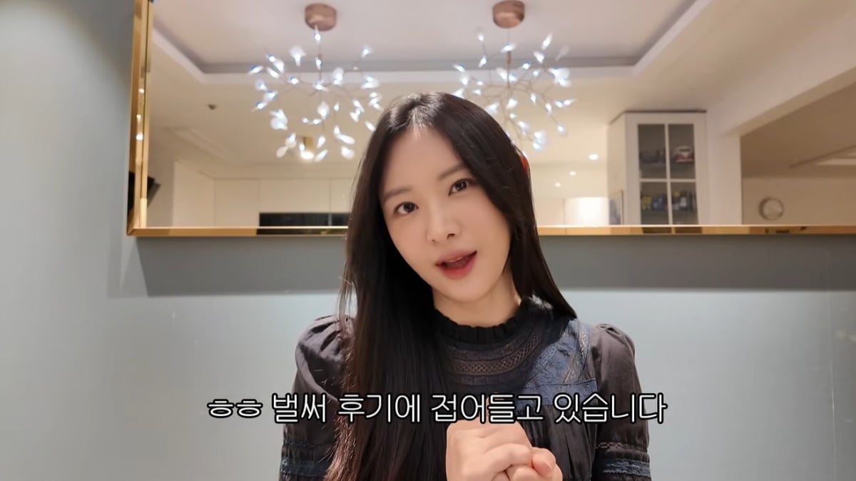 김다영이 올해 말 출산한다고 밝혔다. / 사진=김다영 유튜브 영상 캡처