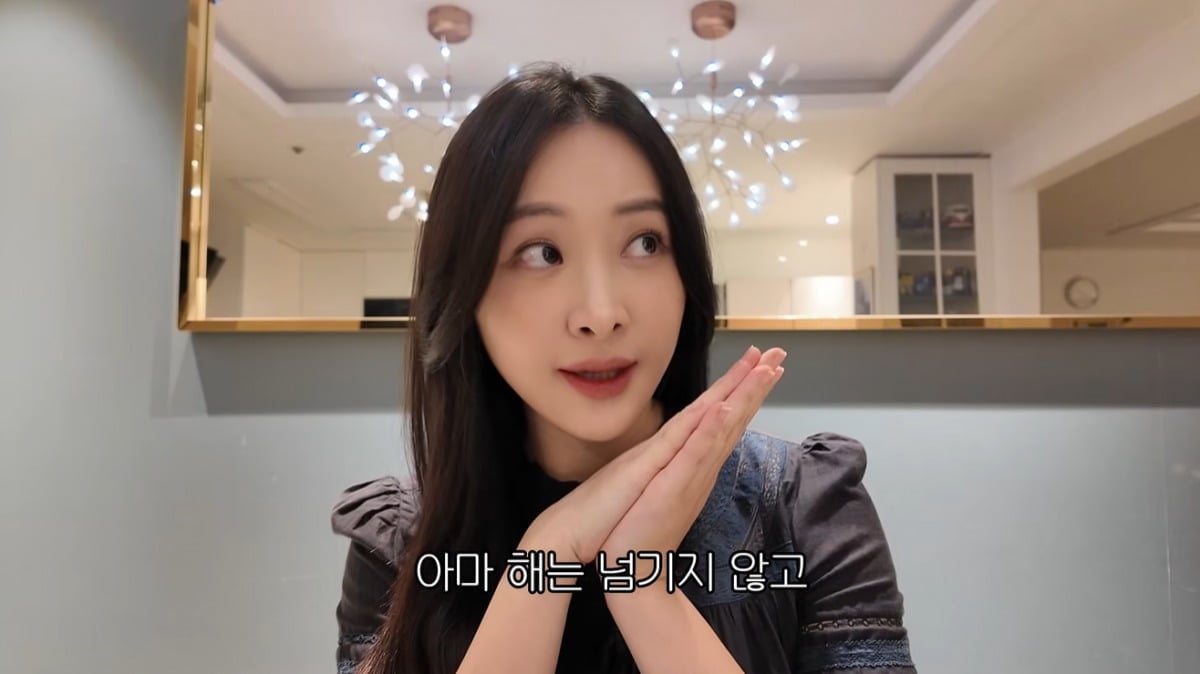 김다영이 올해 말 출산한다고 밝혔다. / 사진=김다영 유튜브 영상 캡처