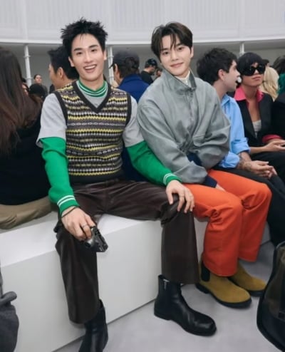 송강 옆에서 다리 '쩍' 벌리더니…결국 사과 받아냈다 "다음엔 내 다리 때려"