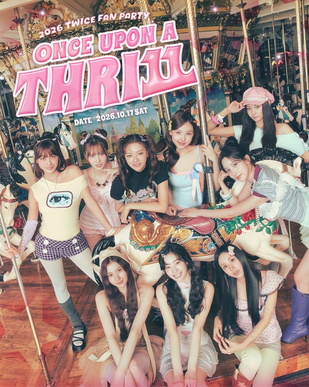 트와이스 팬파티 포스터 / 사진=JYP엔터테인먼트