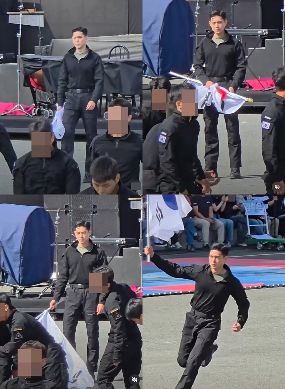 배우 김영대가 군 복무 중 공개된 근황으로 화제를 되고 있다./사진=SNS 갈무리