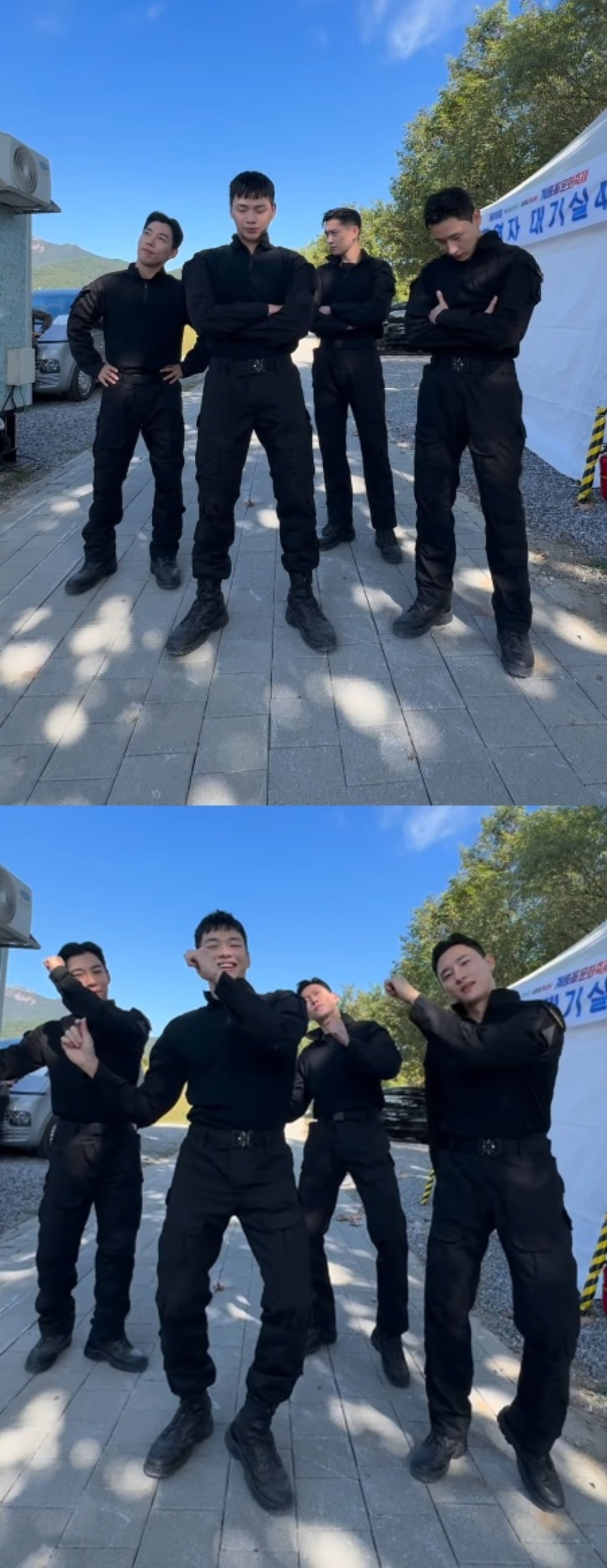 배우 김영대가 군 복무 중 공개된 근황으로 화제를 되고 있다./사진=SNS 갈무리