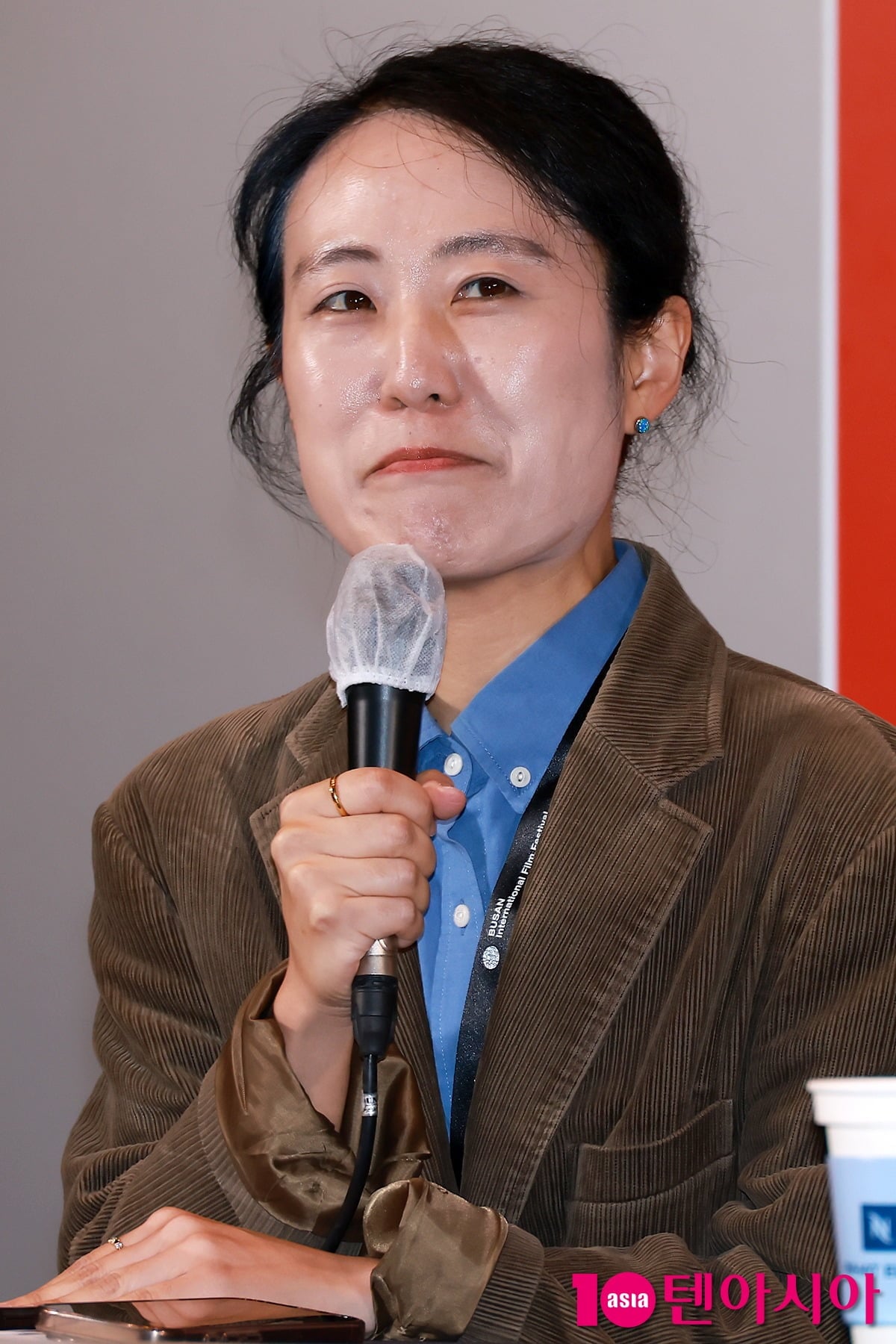 인사말 하는 정지혜 프로그래머[TEN포토]