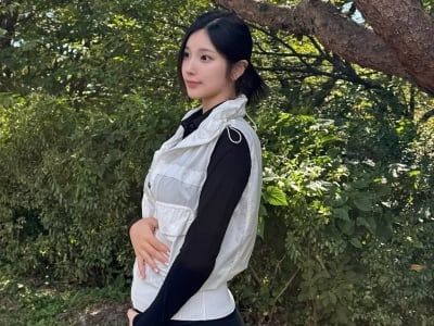 [전문] 7개월 전 출산 소식 전했는데…'15세 연상♥' 앨리스 소희, 둘째 임신 "5개월 돼"