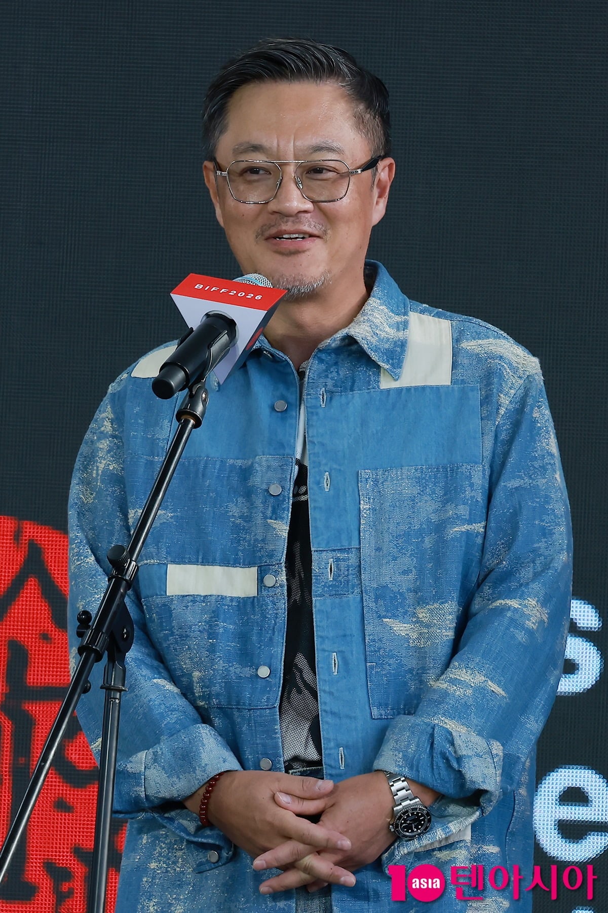 인사말 하는 우민호 감독[TEN포토] 