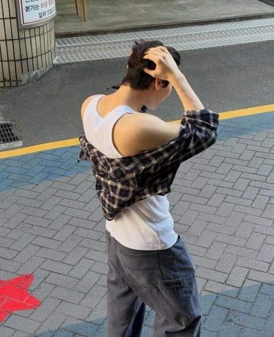 '키 190cm' 이채민, 내추럴한 옷차림으로 '남친짤' 대거 생성ㅍ