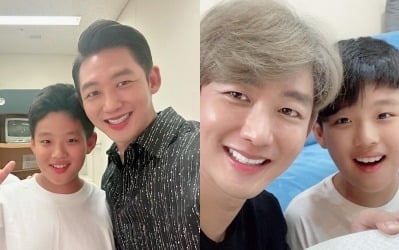 '싱글대디' 이태성 아들 얼마나 컸길래…중3인데 187cm, 폭풍성장한 15살