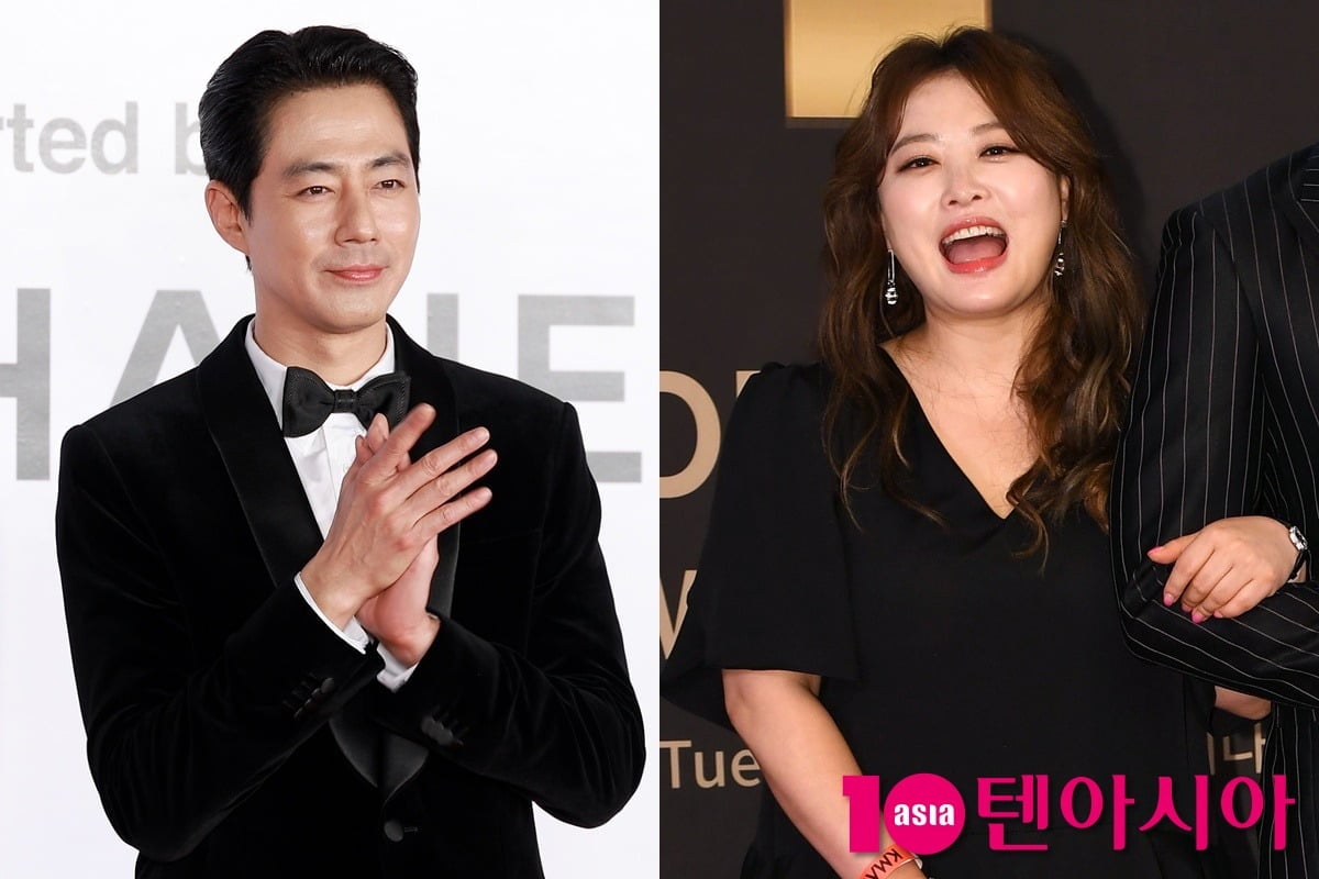 조인성과 심진화가 핸드폰 케이스를 교환했다./사진=텐아시아DB