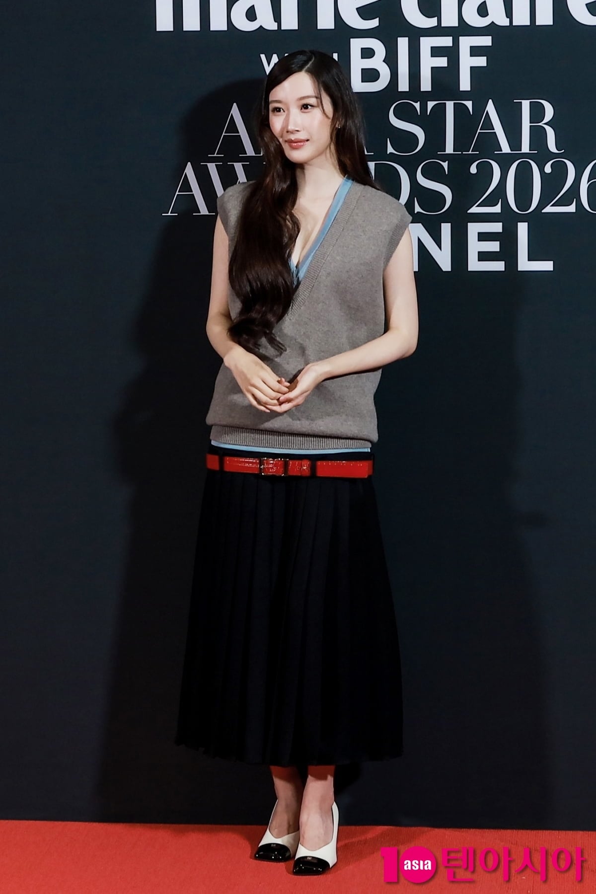 문가영이 '2026 마리끌레르 아시아 스타어워즈'에 참석했다.