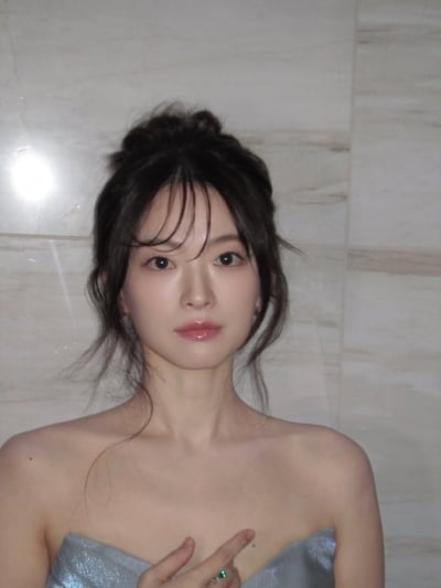 '39세' 천우희, 아이돌 데뷔 해도 되겠어…은빛 드레스 입고 미모 자랑