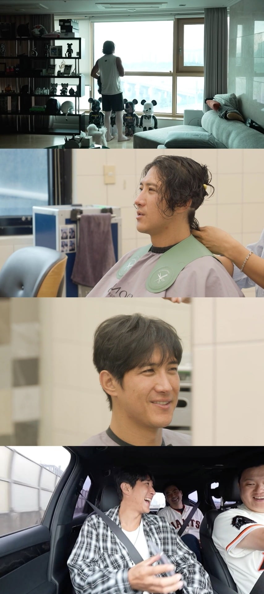 전 야구선수 황재균이 10개월간 길러온 장발을 정리한다./사진제공=MBC