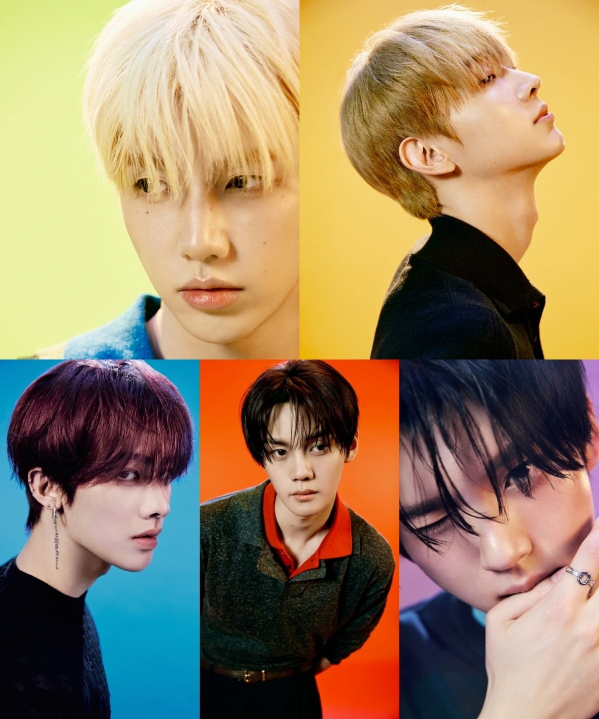 그룹 앤더블(AND2BLE)이 재데뷔 5개월 만에 한층 성숙해진 비주얼을 선보였다./사진제공=YH엔터테인먼트