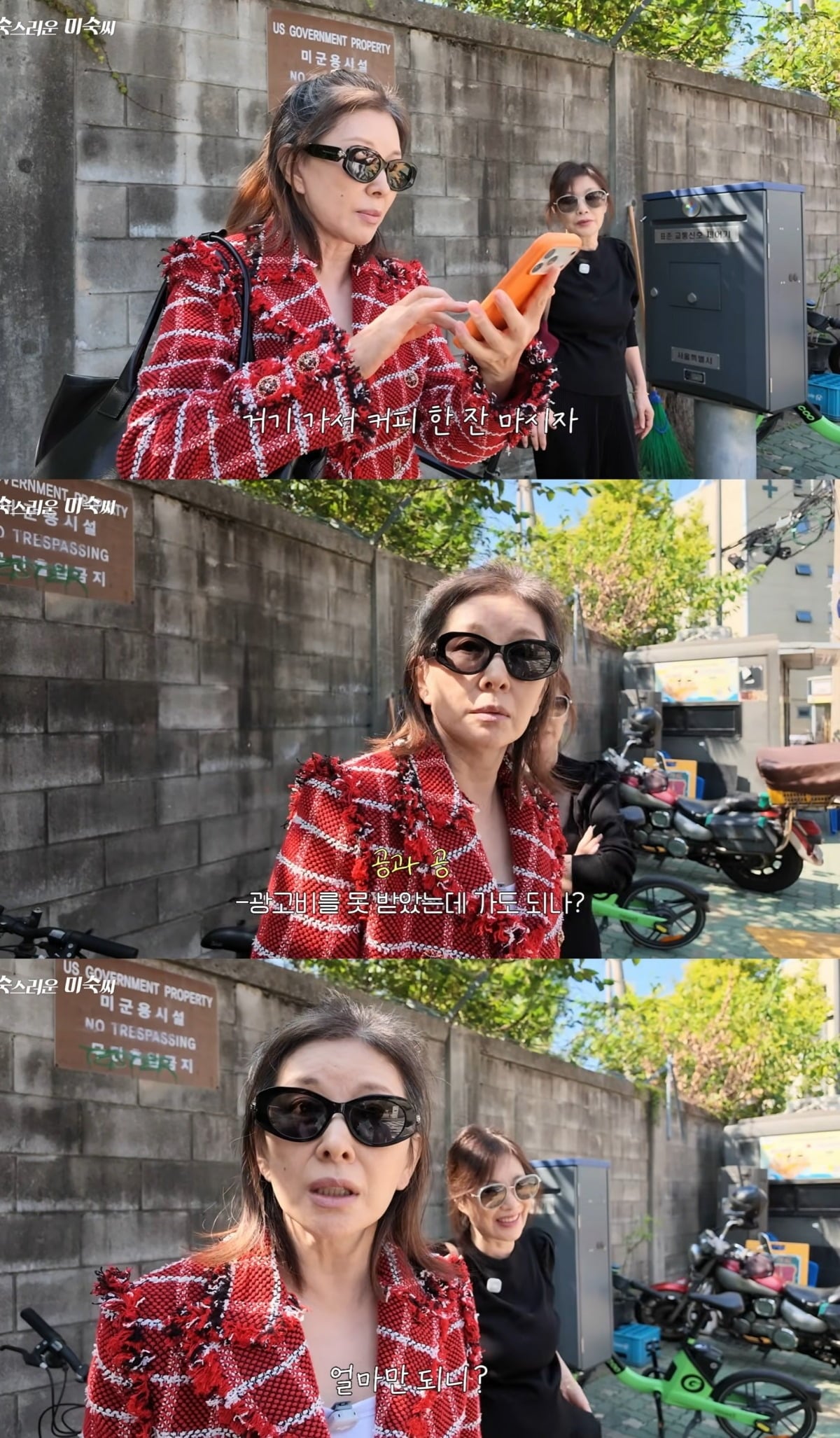 사진 = 유튜브 채널 '이미숙_숙스러운 미숙씨' 