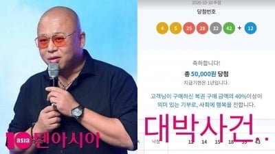 돈스파이크, 로또 '4등' 당첨됐다…개업 약 한 달 만에 "대박사건"