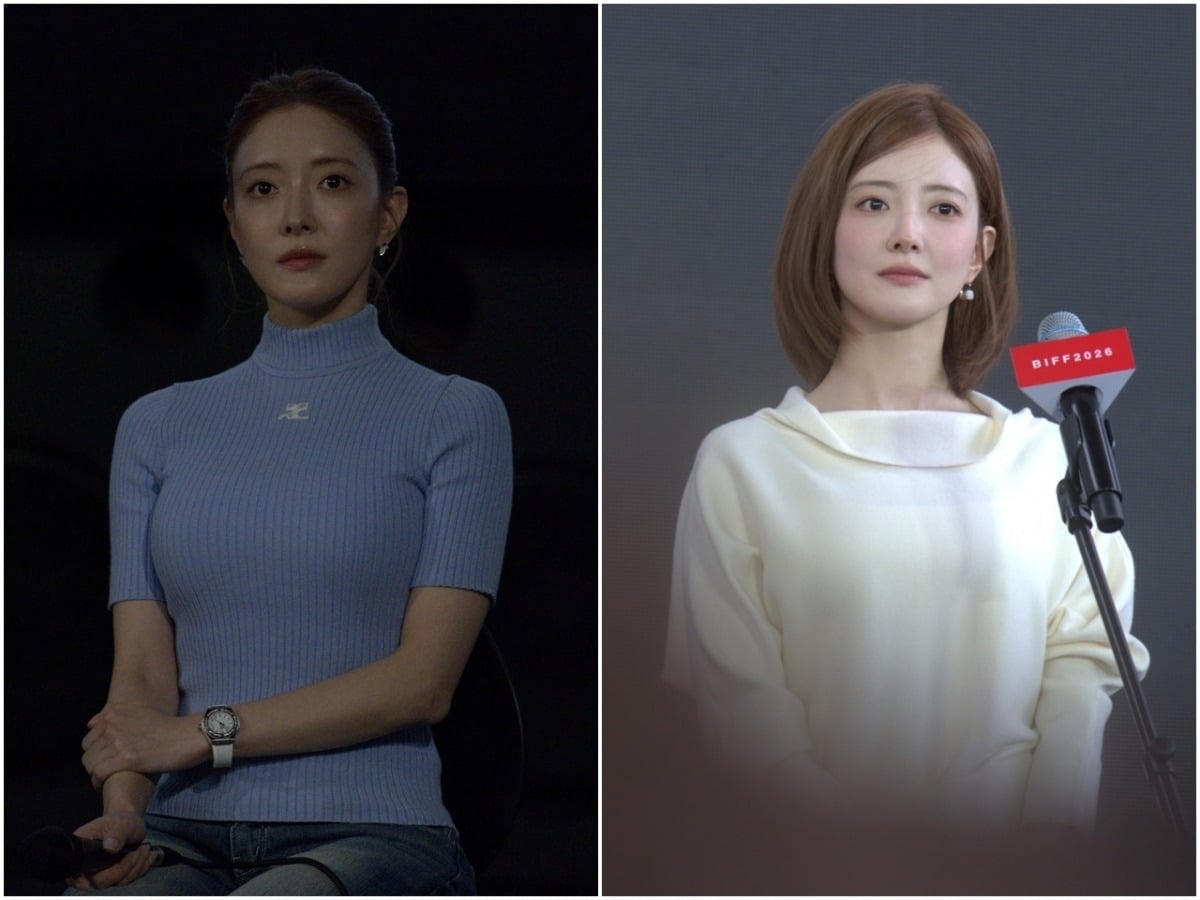 배우 이세영이 한층 갸름해진 얼굴로 부산국제영화제에 참석해 눈길을 끌었다./사진제공=판타지오