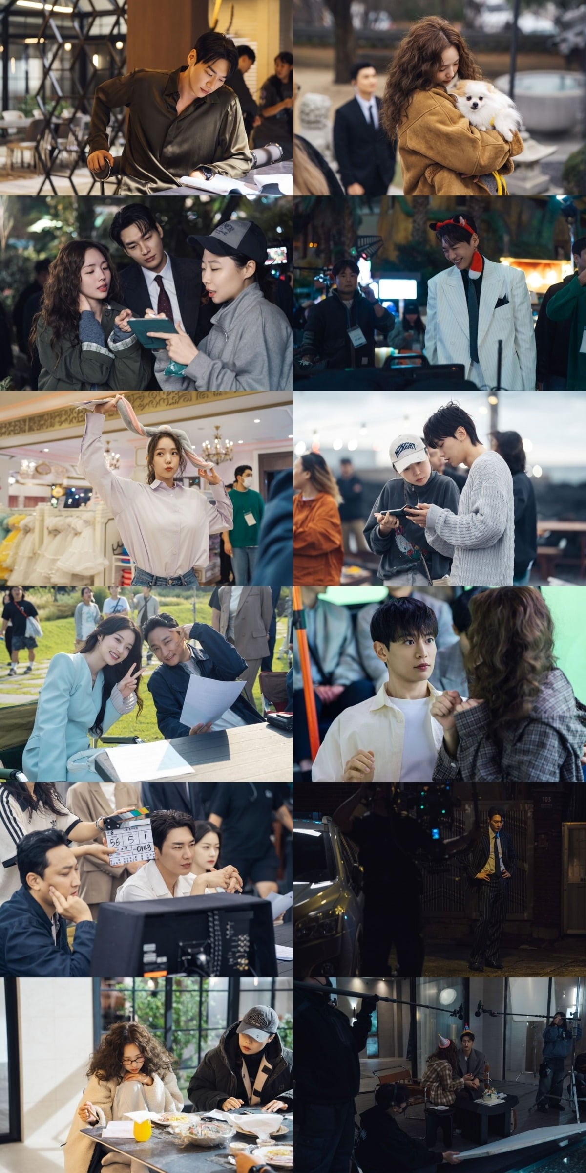'나를 충전해줘' 비하인드 스틸이 공개됐다. / 사진제공=넷플릭스