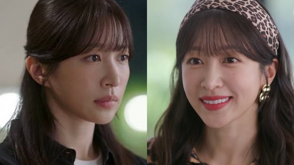 한규림(안희연 분)이 김무진에게 거절 당하기 위해 오른쪽 사진처럼 변신했다. / 사진=KBS2 '사랑이 온다' 방송 캡처