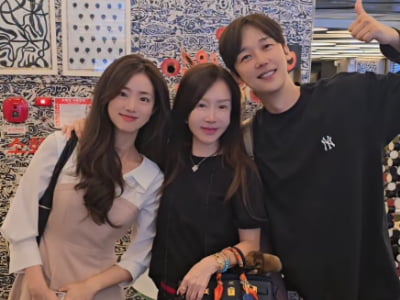 "아들 같은 윤종훈이 ♥결혼한다" 박준금, 10살 연하 예비신부와 깜짝 만남…"예쁘고 지혜로워"