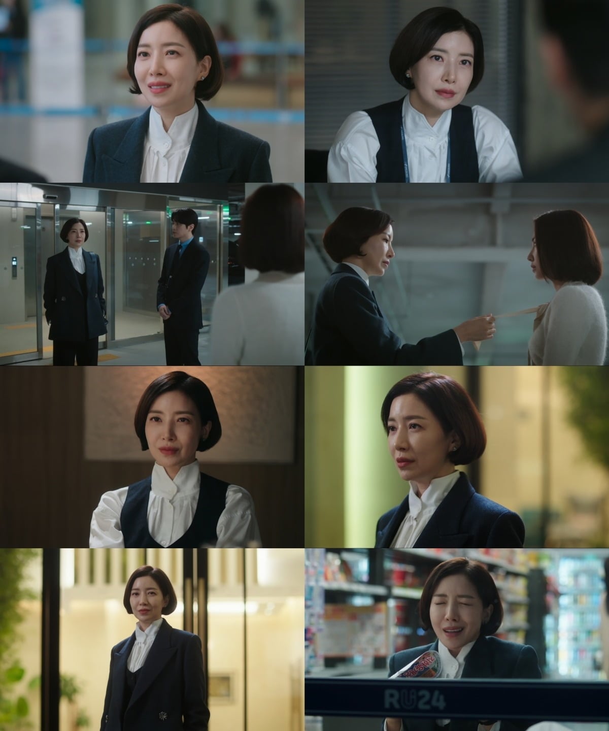 배우 윤세아가 '포핸즈' 종영 직후 '로또 1등도 출근합니다'에 특별출연하며 활약을 이어갔다./사진=티빙, tvN 방송 화면 캡처