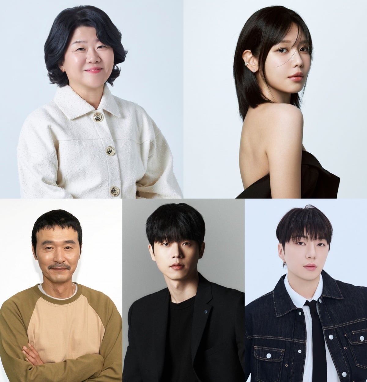 배우 이정은, 최수영, 이성재, 전성우, 강승윤이 KBS 2TV '학교 다녀왔습니다'에 출연한다. / 사진 제공=애닉이엔티, 사람엔터테인먼트, 높은엔터테인먼트, YG엔터테인먼트