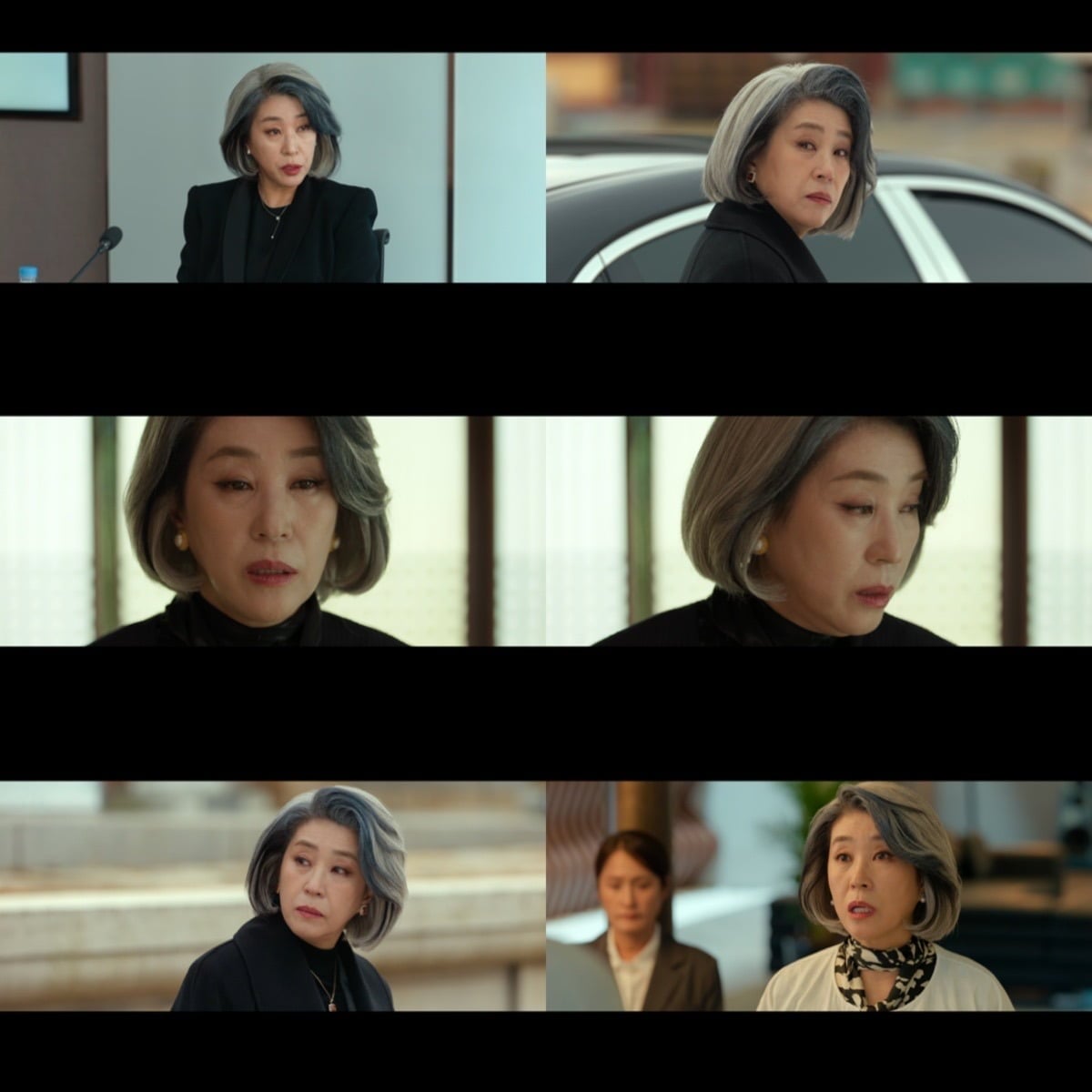 김미경이 '나를 충전해줘'에서 재벌가 회장으로 변신했다. / 사진제공=넷플릭스