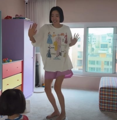 '21kg 감량' 손담비, 몰라보게 앙상해진 다리…발 마사지기 홍보 눈에 안 들어올 정도