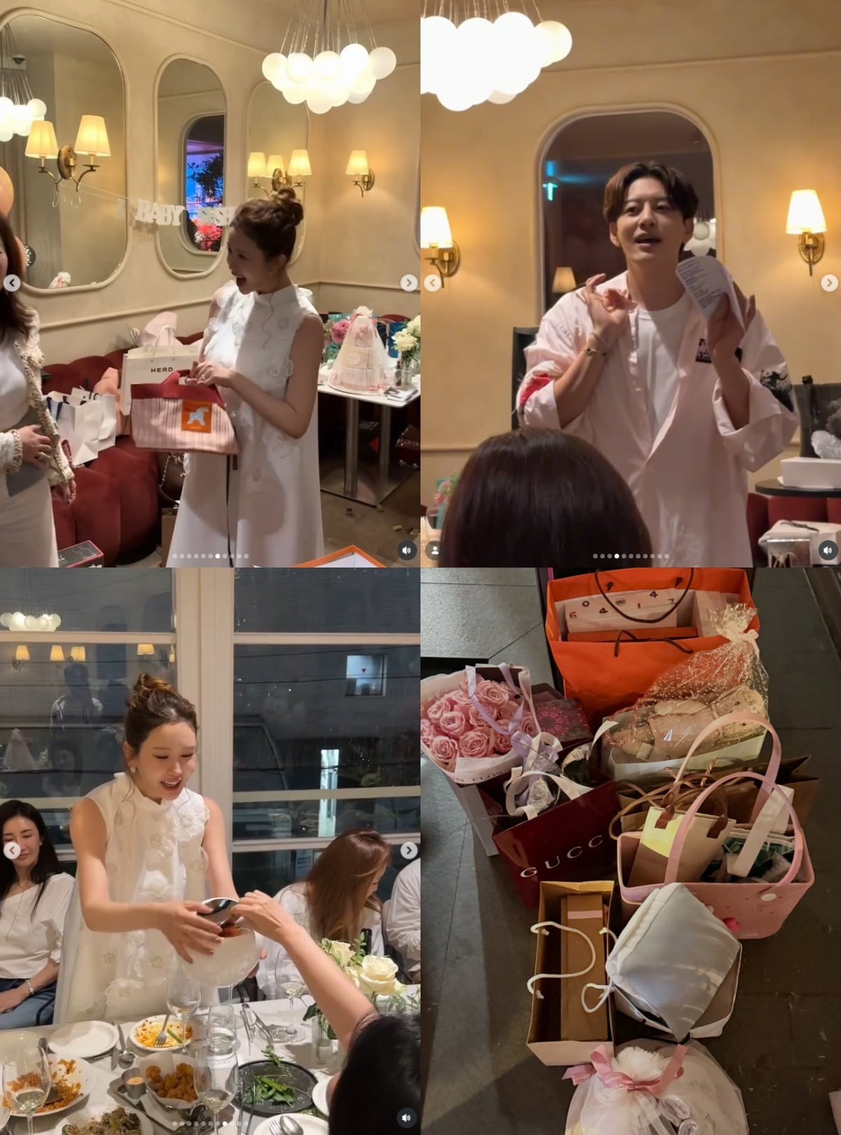 이다해, 세븐이 베이비샤워 파티를 열었다. / 사진=이다해 SNS