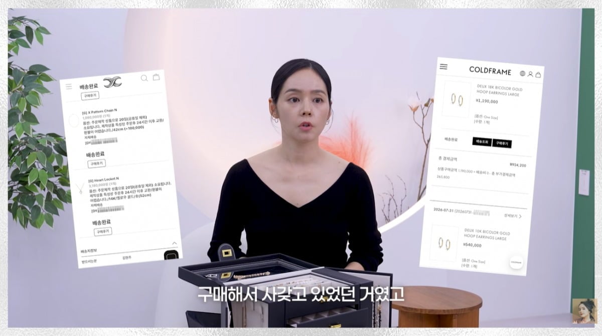 한가인이 뒷광고 논란을 차단했다. / 사진='자유부인 한가인' 유튜브 캡처