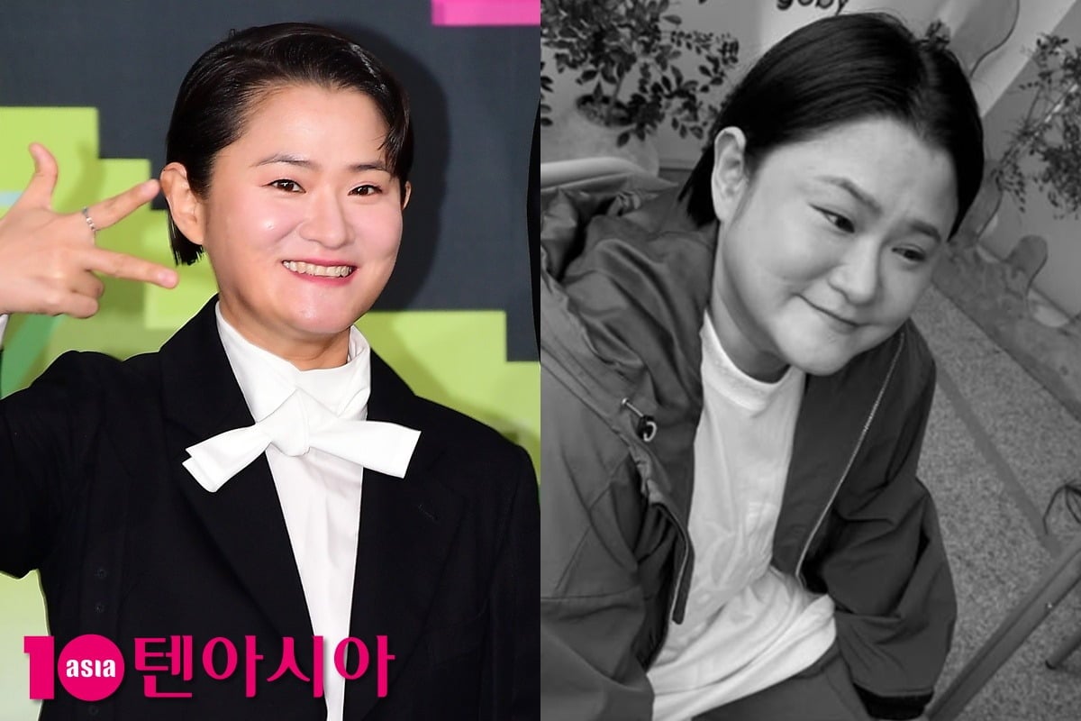 44kg 감량 당시 김신영(왼), 요요로 다시 살을 찌운 김신영(오르쪽) ./사진=텐아시아DB, SNS