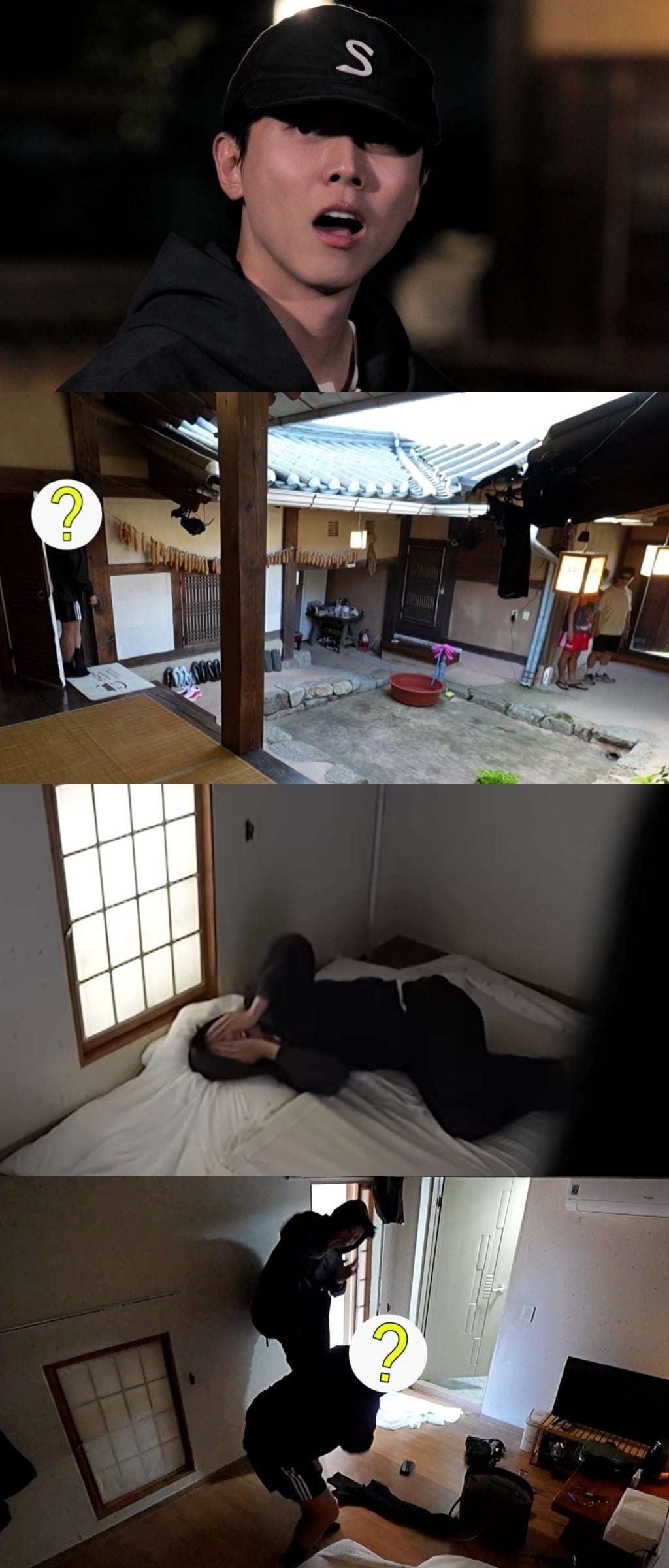 주우재가 침입자와 대치한다./사진제공=MBC