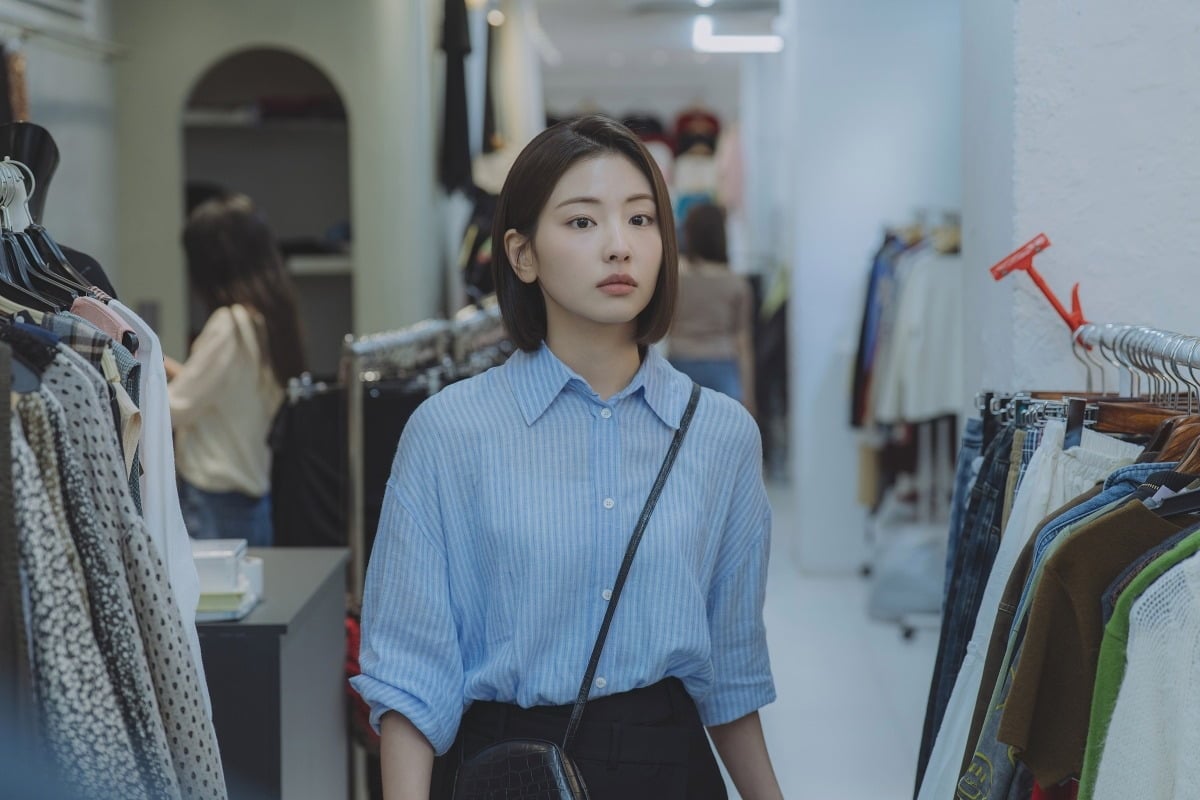 배우 하율리가 출연한 티빙 '로또 1등도 출근합니다'의 한 장면. / 사진제공=티빙