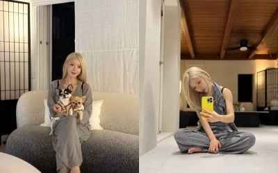 대놓고 집자랑 했다…'AOA 탈퇴' 초아, 호텔 뺨치는 새집으로 입주 "트럭만 2대"