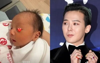지드래곤, 첫 여자 조카 생겼다…벌써 완성형 미모