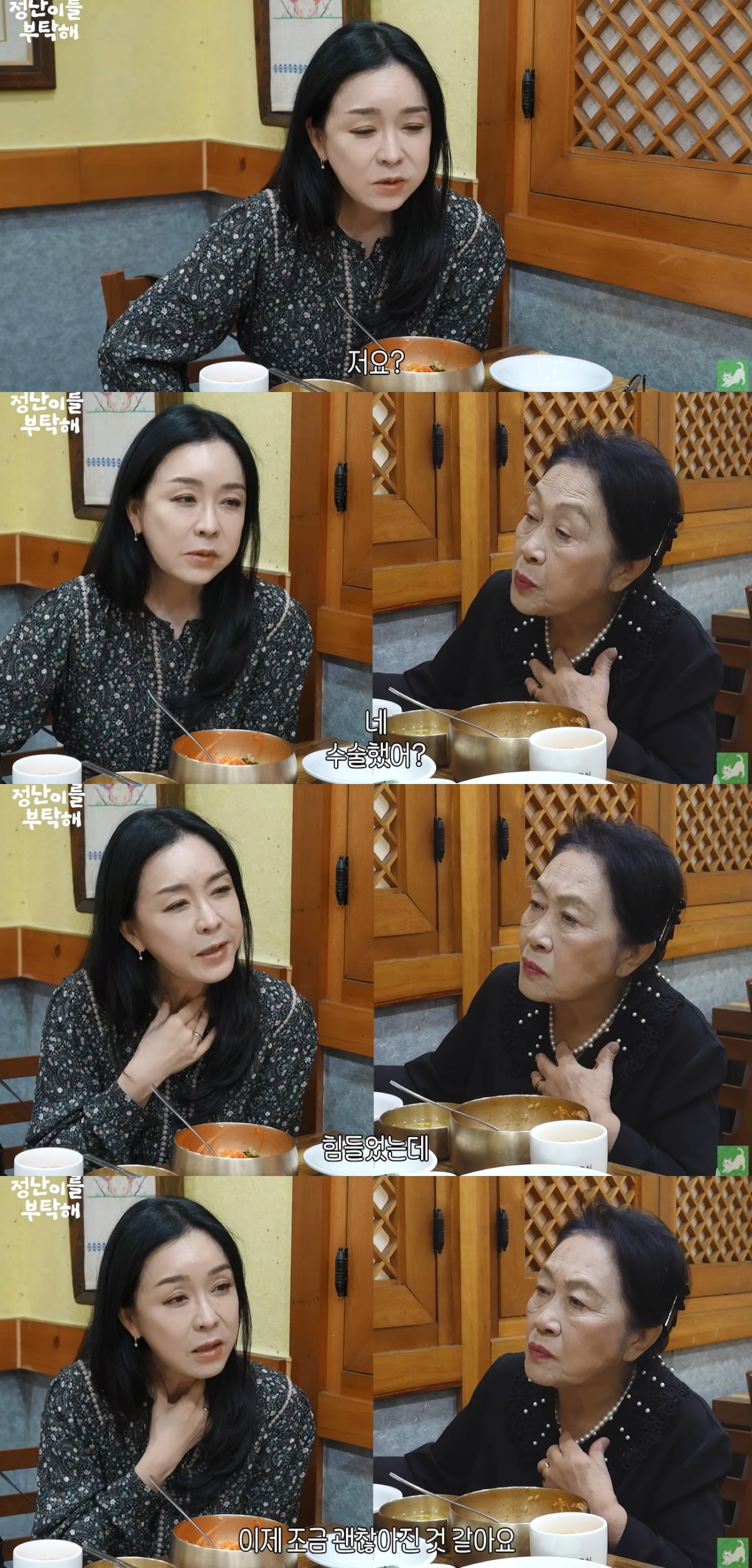 김정난이 최근 자신의 건강 상태를 언급했다. / 사진='김정난' 유튜브 캡처