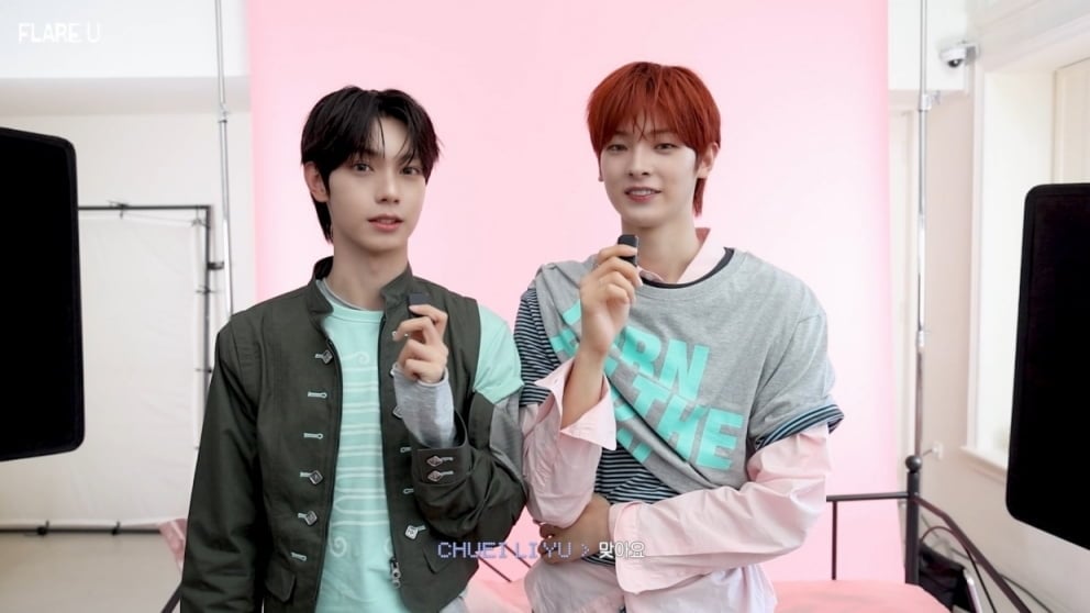 FLARE U Behind The Scenes Video Capture / FNC Entertainment 