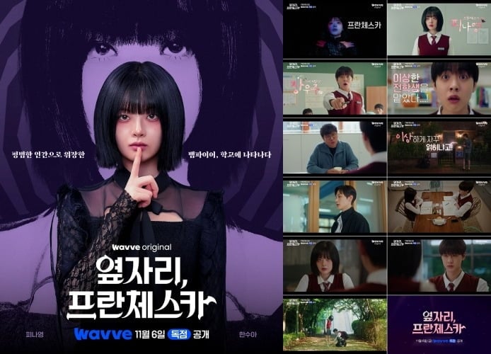 '옆자리, 프란체스카'가 11월 6일 공개를 확정했다. / 사진제공=웨이브