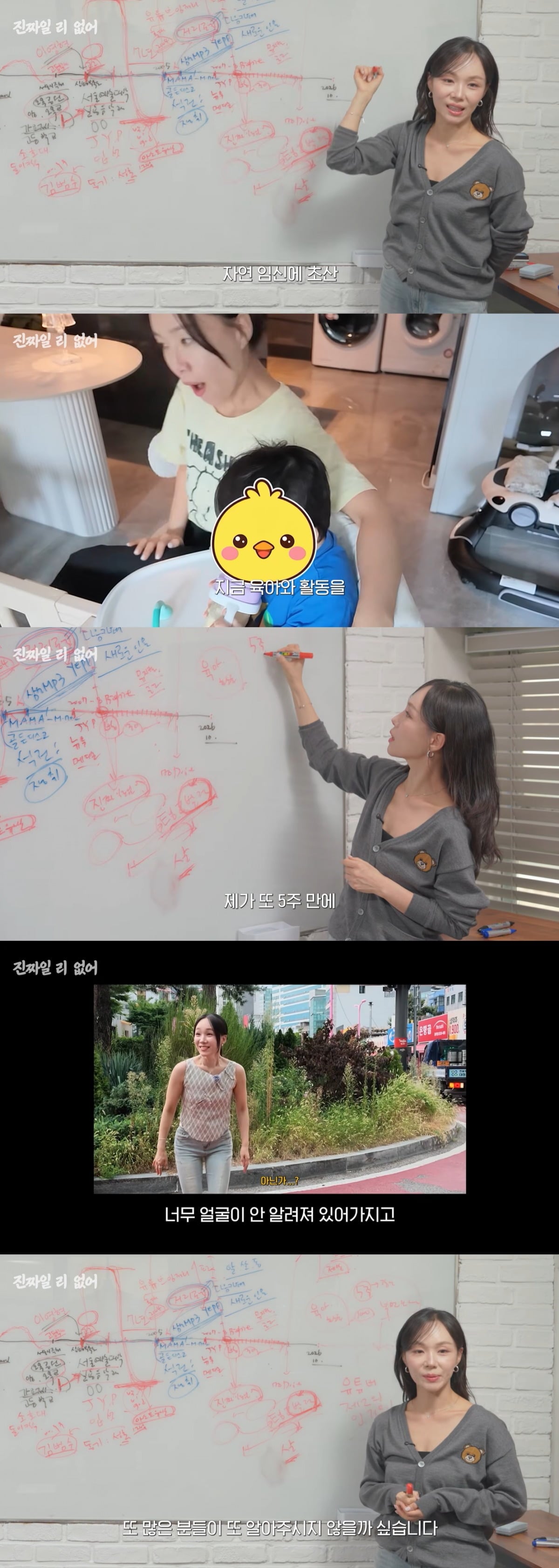 임정희가 임신, 출산에 대해 이야기했다. / 사진=임정희 유튜브 영상 캡처