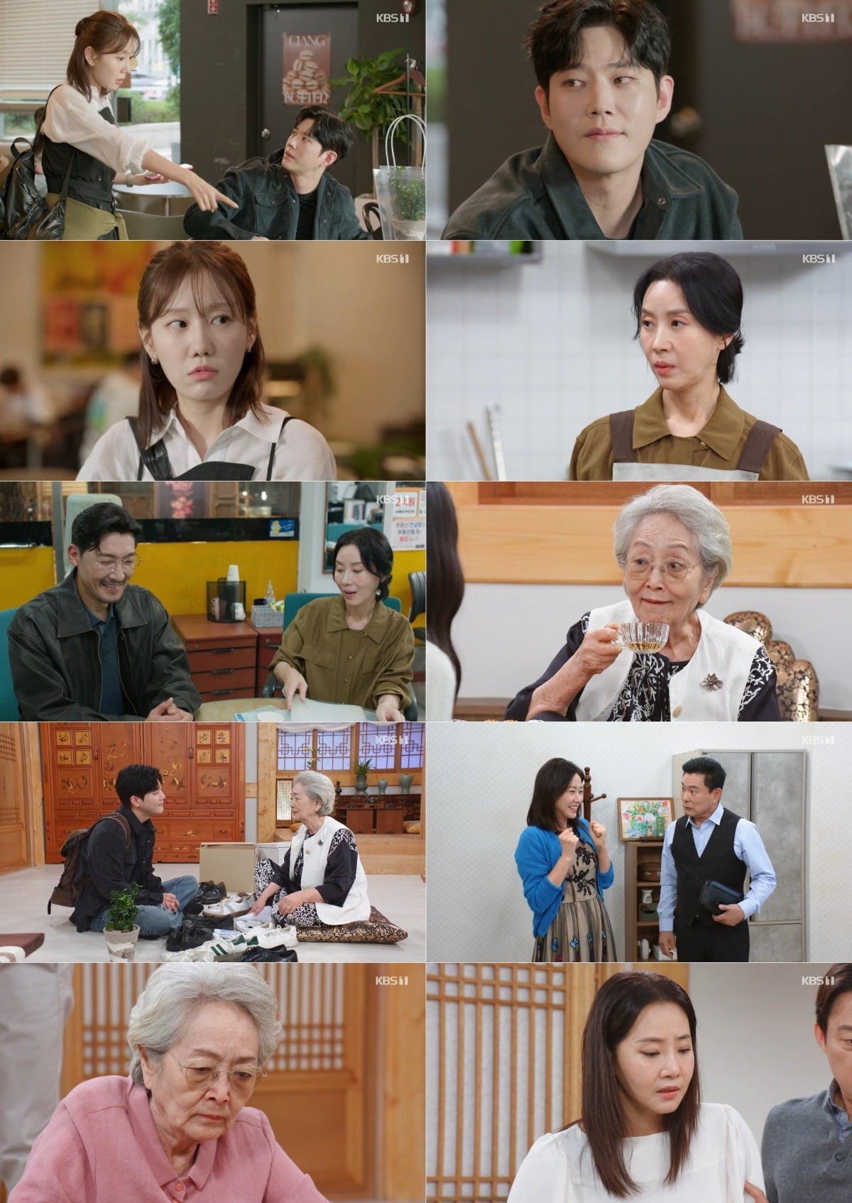 김영옥이 치매 환자 행세를 해온 사실을 아들 부부에게 들킬 위기에 놓였다. / 사진=KBS '엄마가 미쳤어요' 방송 화면 캡처