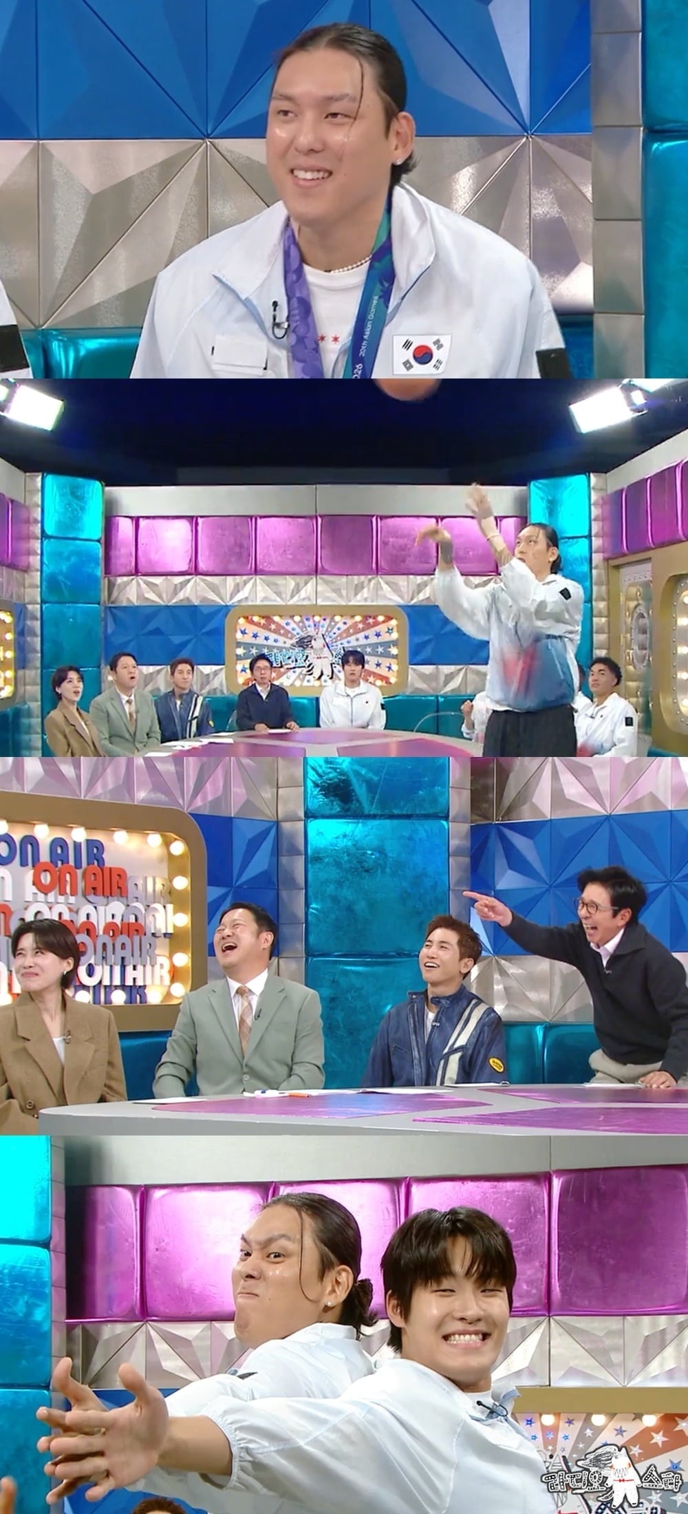  최준용이 금메달 획득 뒤에 숨겨진 황당한 퇴장 비하인드를 공개한다./사진제공=MBC