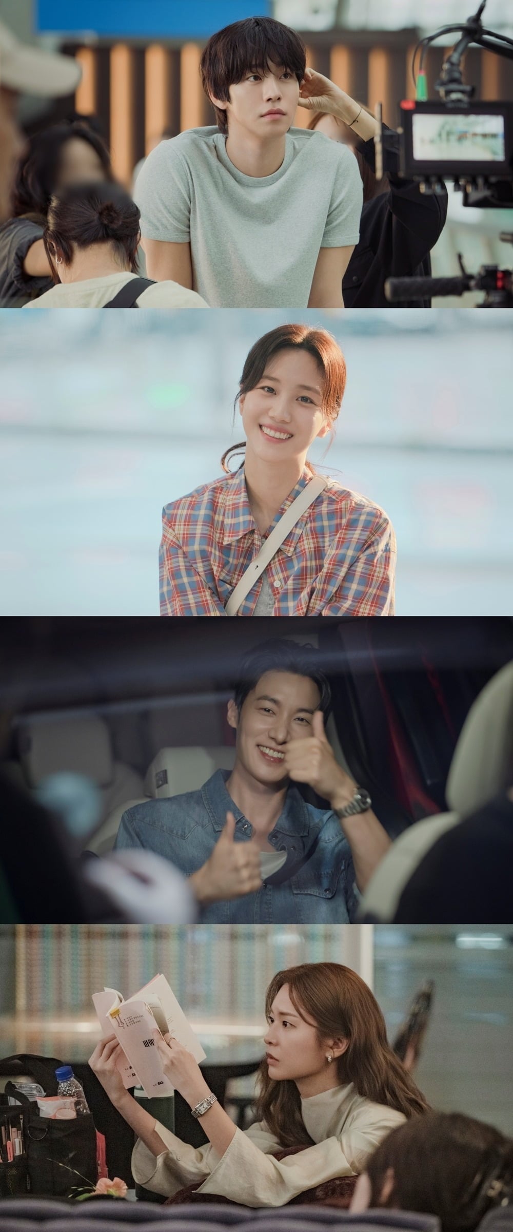 배우 안효섭과 홍화연은 '파이널 테이블'에서 첫 연기 호흡을 맞췄다. / 사진제공=JTBC