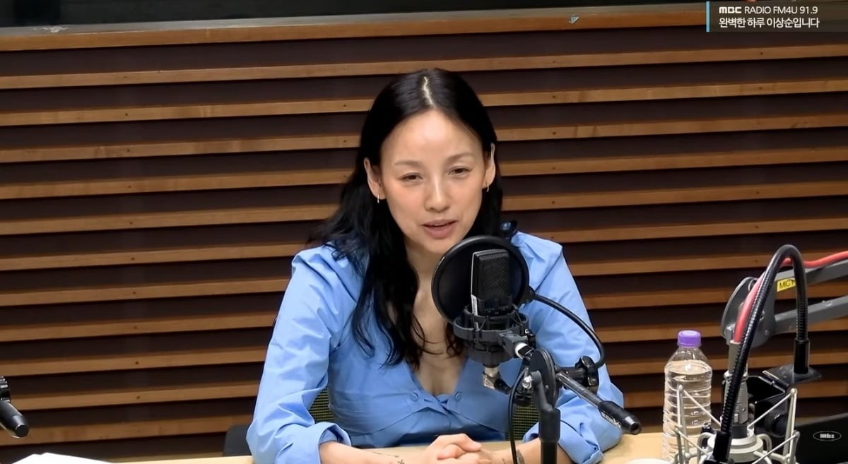 이효리가 '완벽한 하루 이상순입니다'에 출연했다. / 사진=MBC라디오 방송 캡처