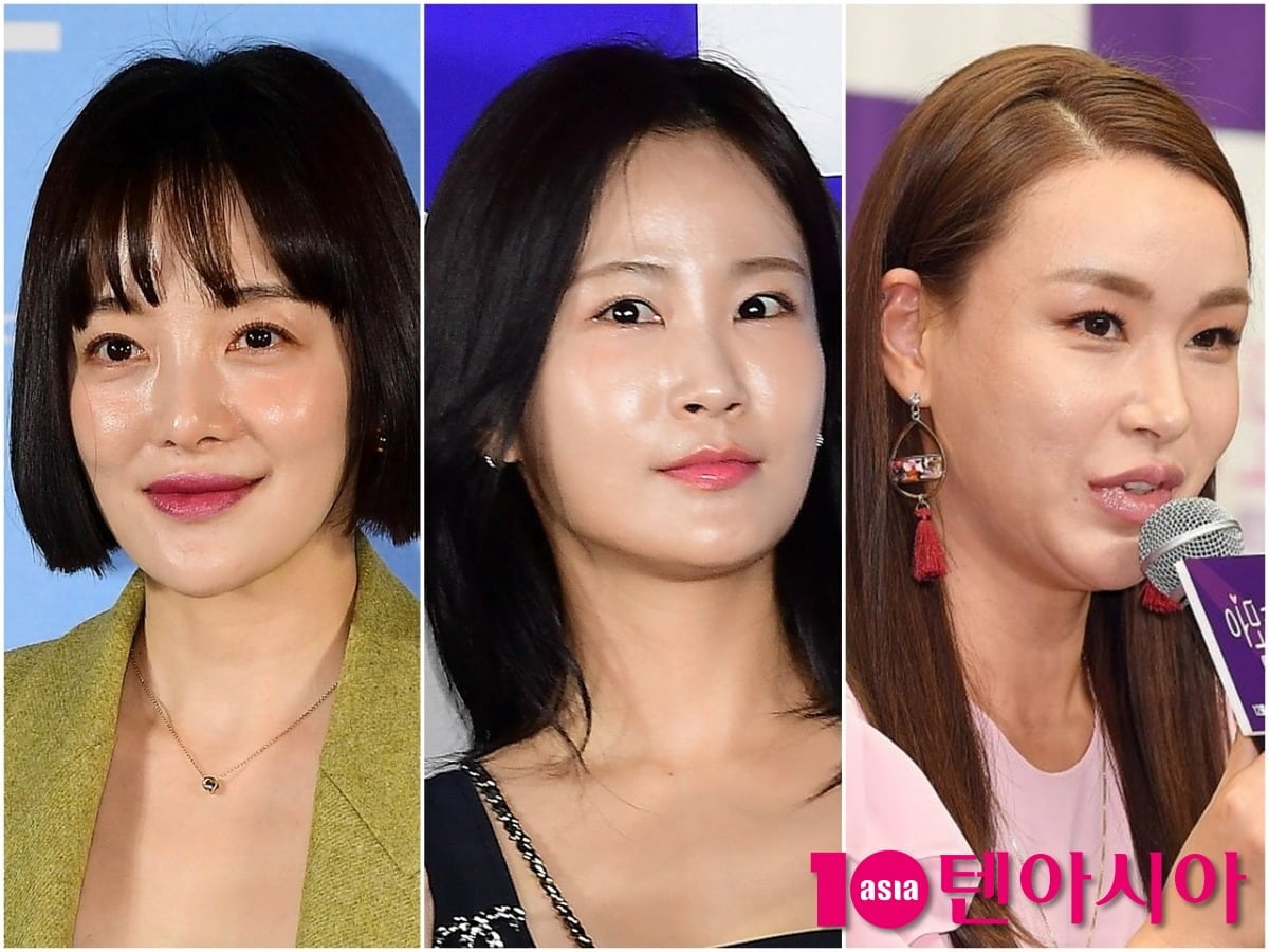 황보라, 김지민, 배윤정이 각 공식 행사에 참석했다. / 사진=텐아시아DB