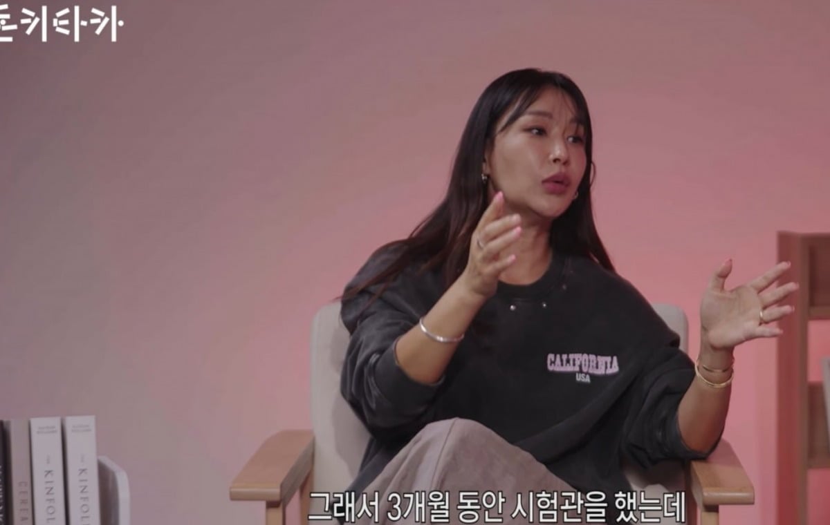 배윤정이 시험관 임신에 도전했다고 밝혔다. / 사진=웹예능 '돈키타카' 캡처