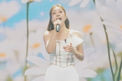 허찬미, 파란만장 가수 인생 녹여냈다…"이 자리까지 오게 된 것은" 울컥 ('미스트롯')