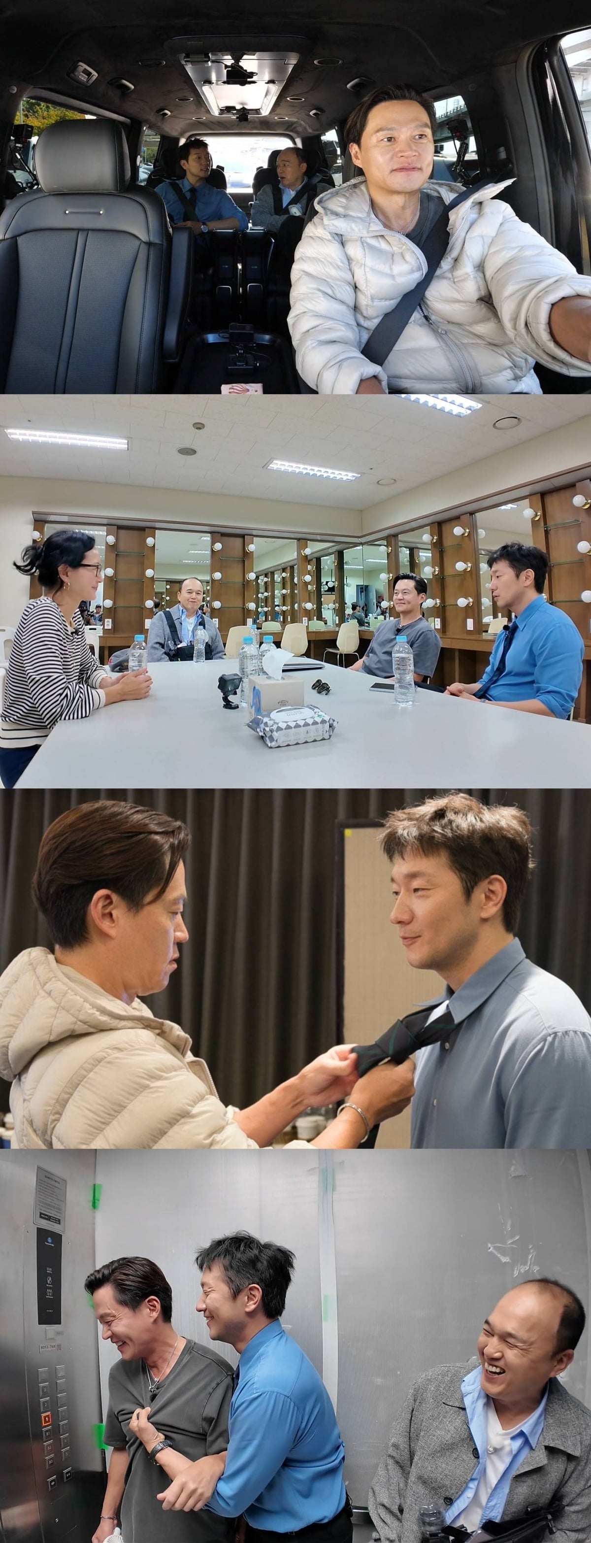 배우 이서진이 손석구와 밀착 스킨십을 한다./사진제공=SBS