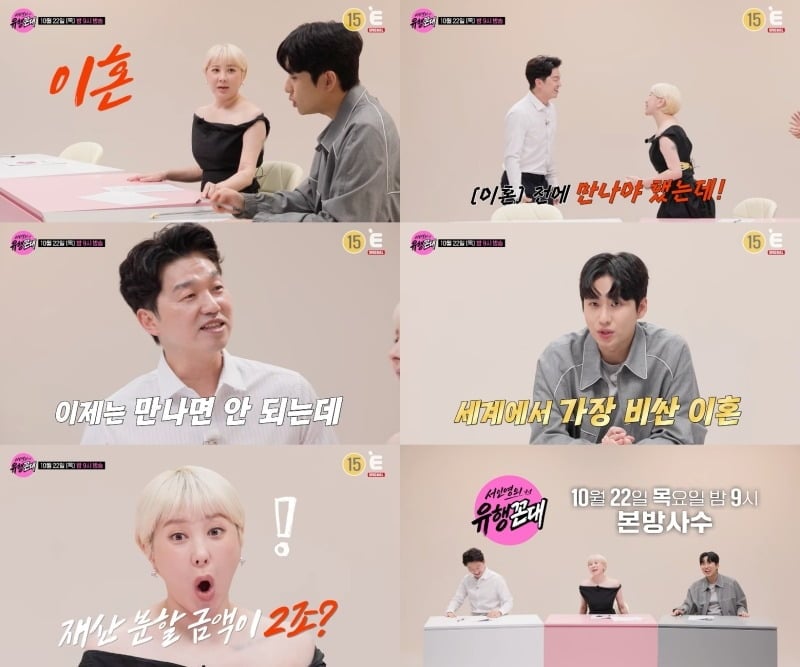 가수 서인영이 이혼 전문 변호사를 만나 대화를 나눴다. / 사진제공=E채널