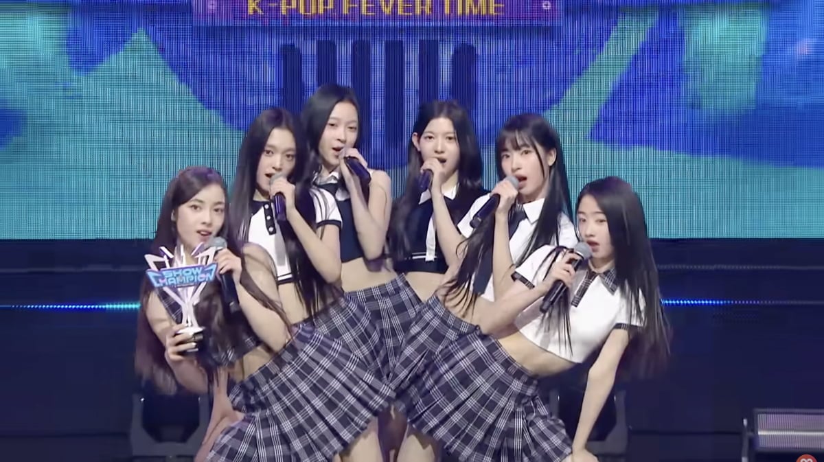 그룹 A2O LITE 앙코르 무대/사진=유튜브 채널 'ALL THE K-POP' 캡처
